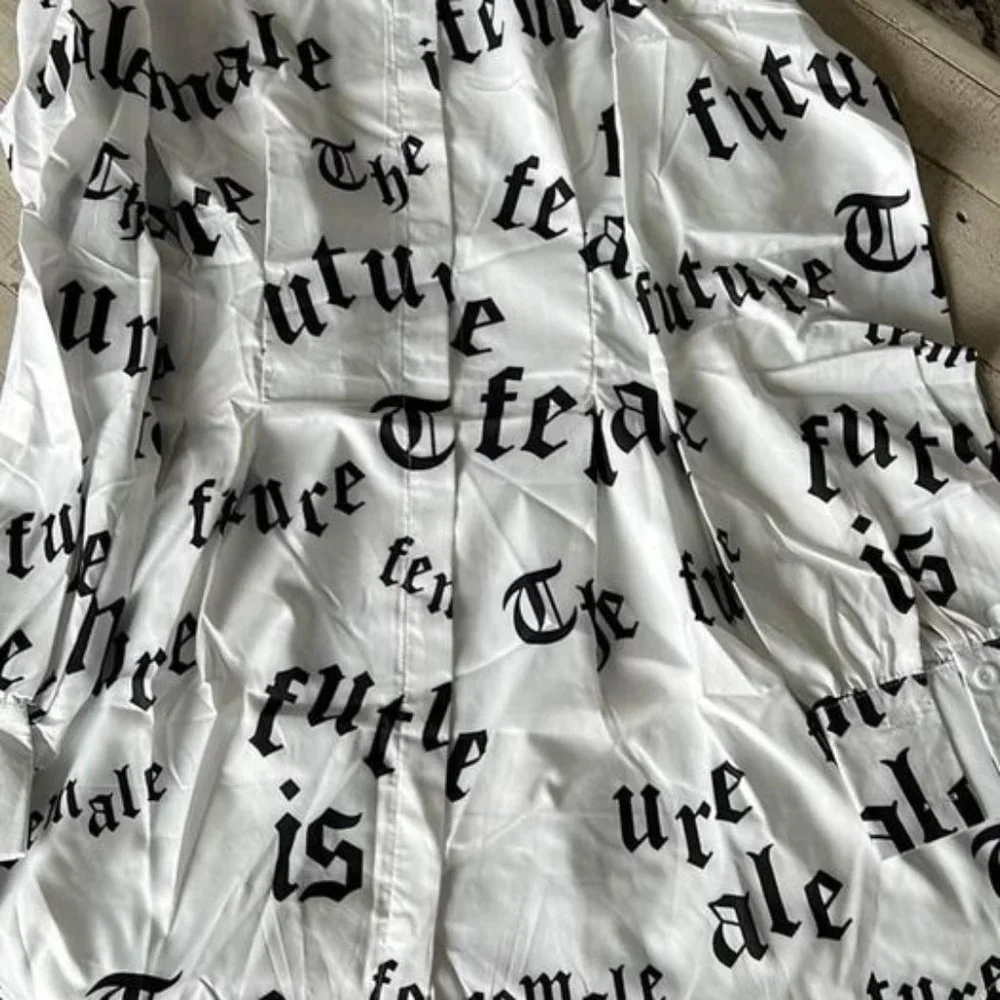 New Women's Dress with Black and White - Picture 2 of 3